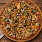 SMOKY KIMCHI BBQ CHICKEN PIZZA