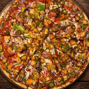 FLAME KISSED CHICKEN PIZZA