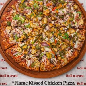 FLAME KISSED CHICKEN PIZZA