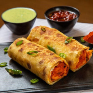 BUTTER CHICKEN FRANKIE