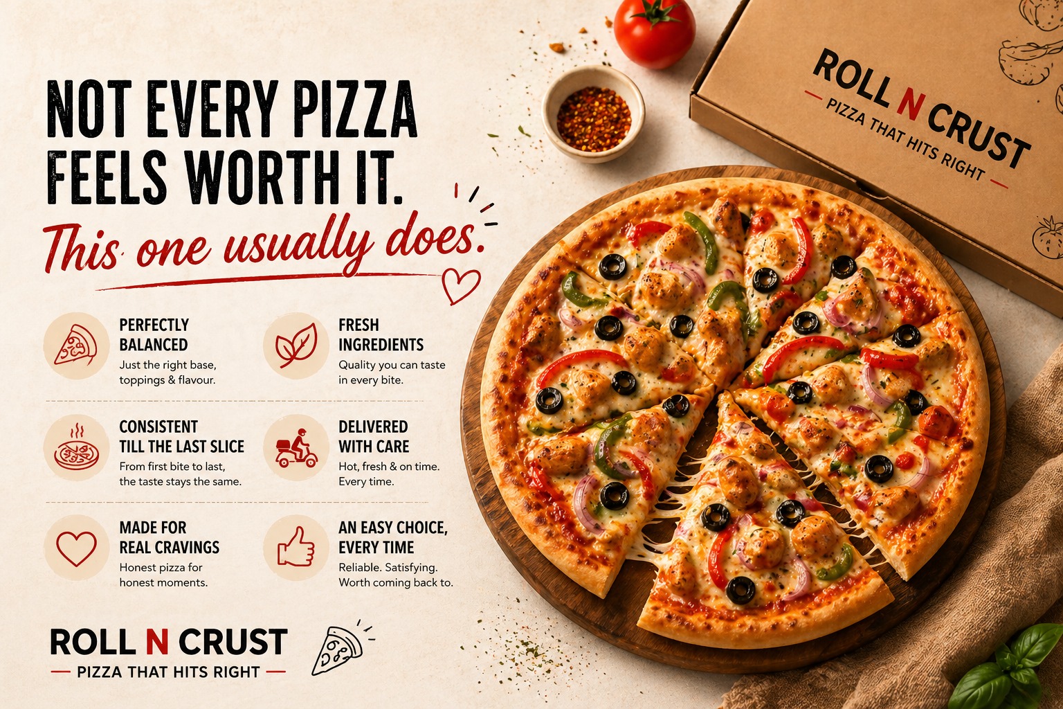 Not Every Pizza Feels Worth It. This One Usually Does.