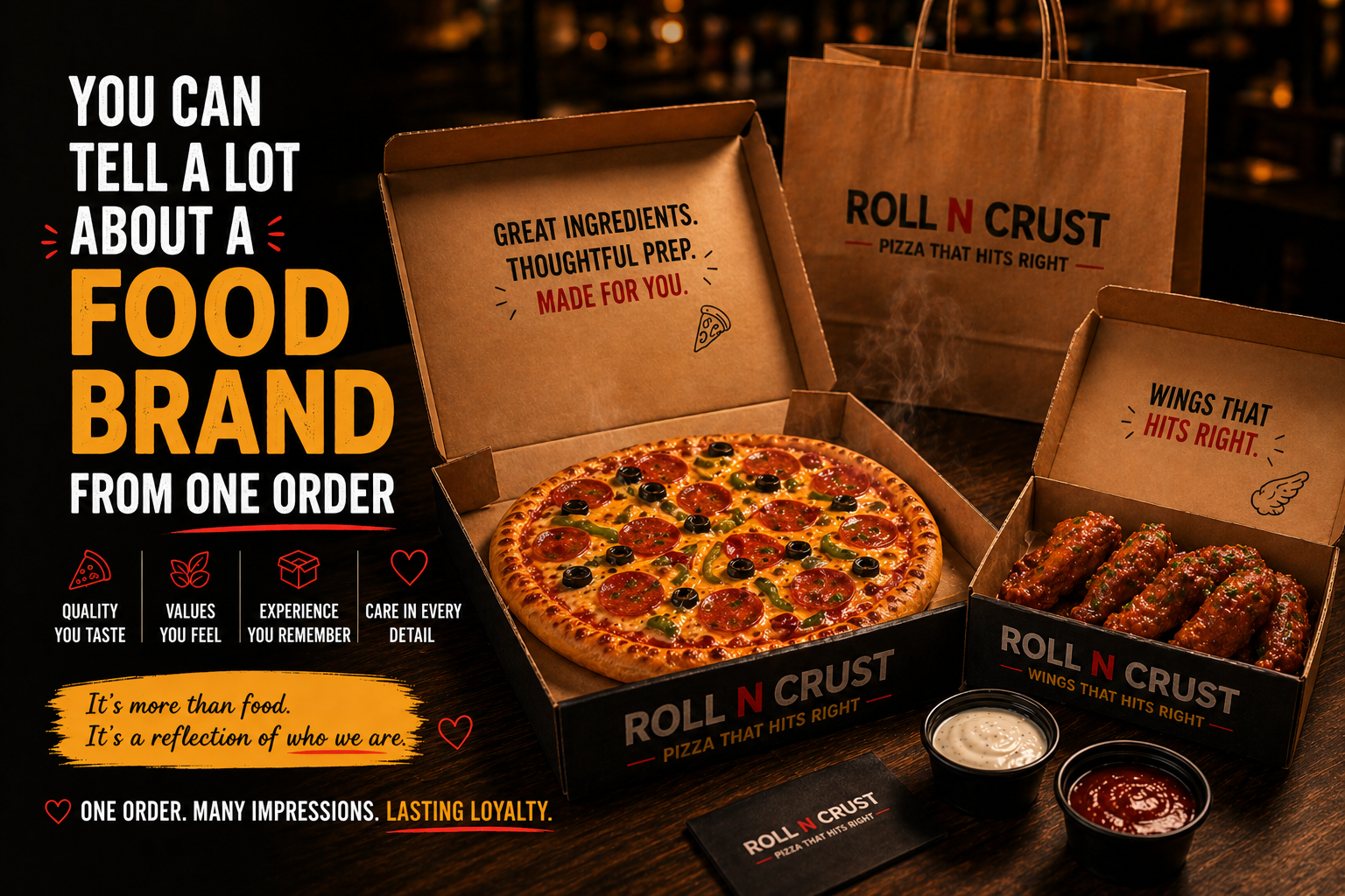 You Can Tell a Lot About a Food Brand From One Order