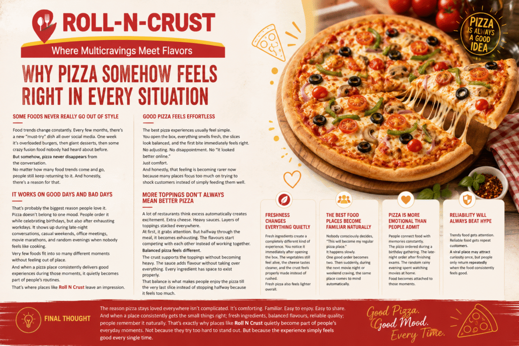 Roll N Crust pizza