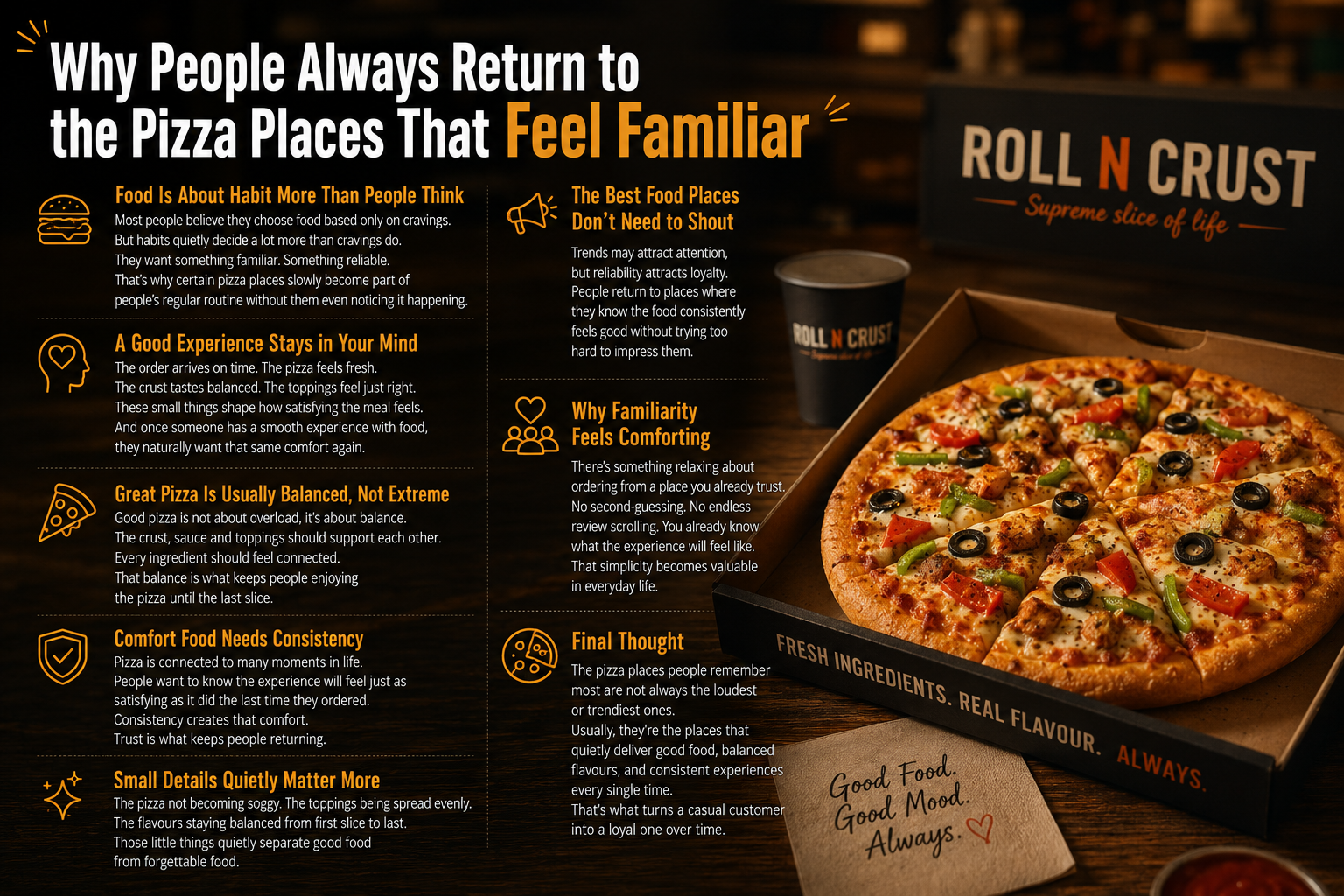 Why People Always Return to the Pizza Places That Feel Familiar