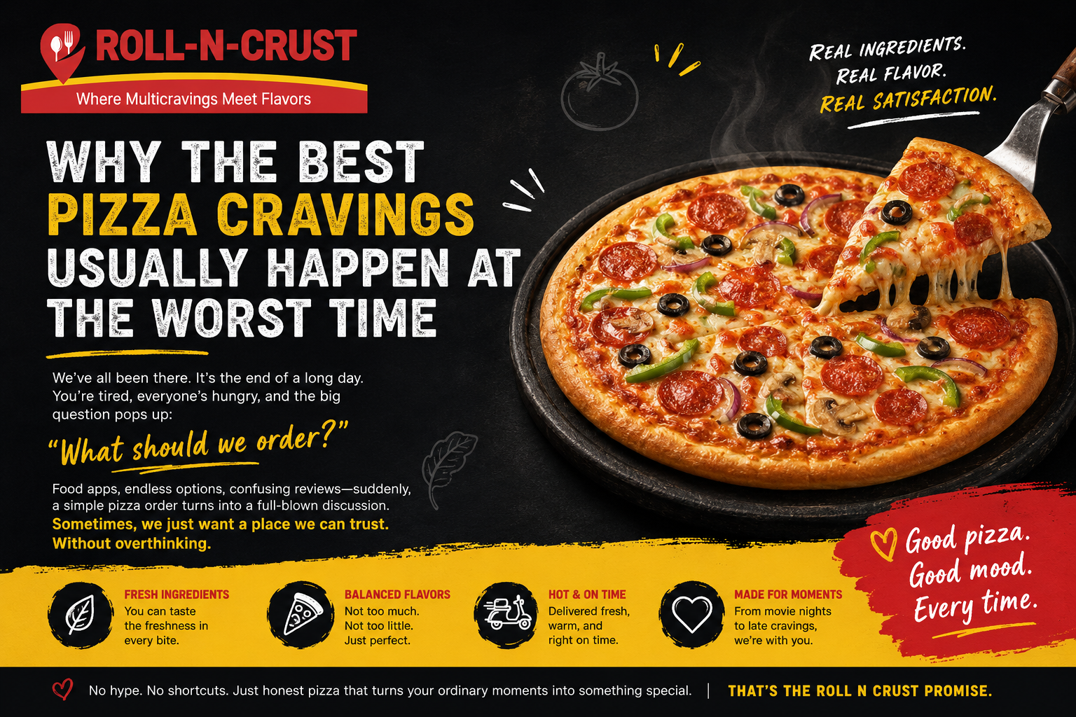 Why the Best Pizza Cravings Usually Happen at the Worst Time