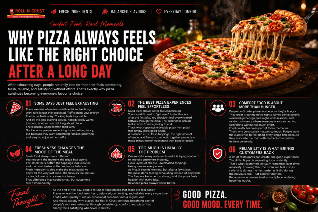Pizza Always Feels Like the Right Choice After a Long Day