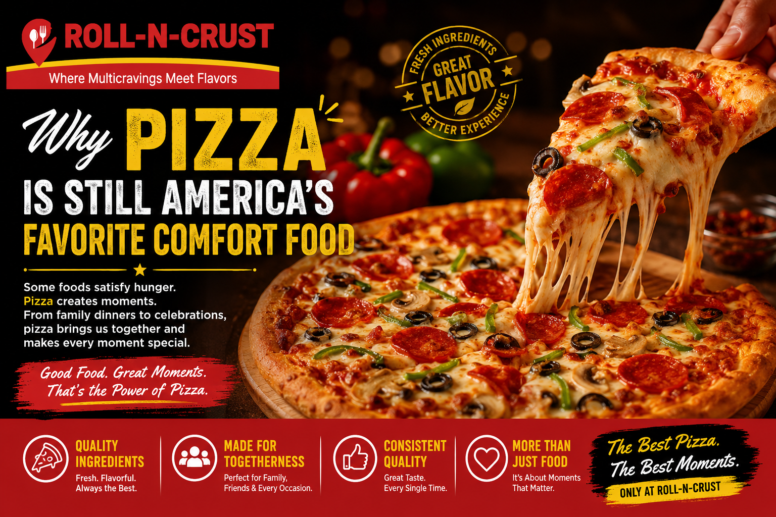 Why Pizza Is Still America’s Favorite Comfort Food
