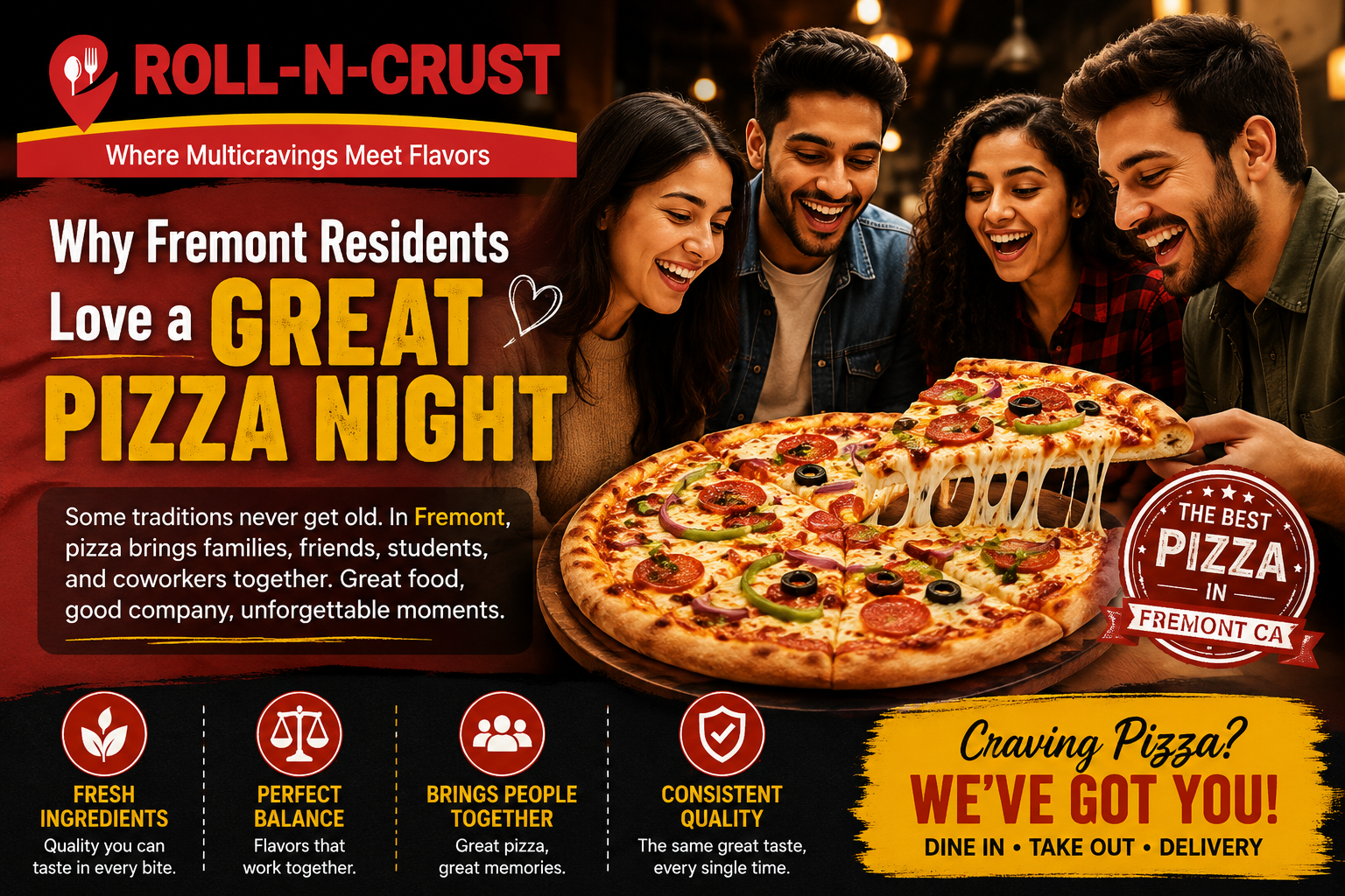 Why Fremont Residents Love a Great Pizza Night