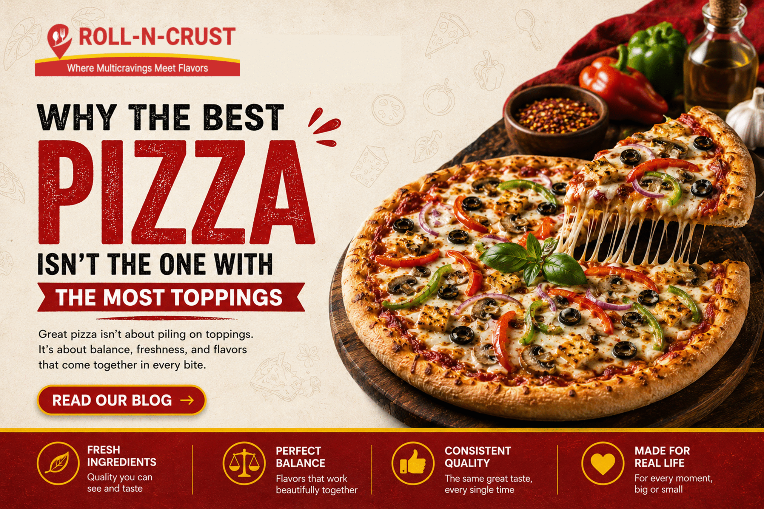 Why the Best Pizza Isn’t the One With the Most Toppings