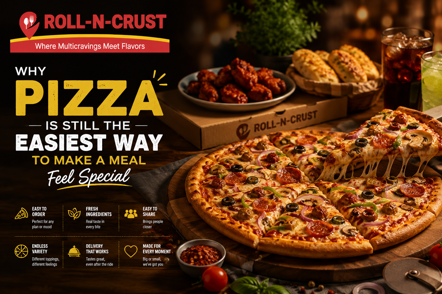 Pizza Is Still the Easiest Way