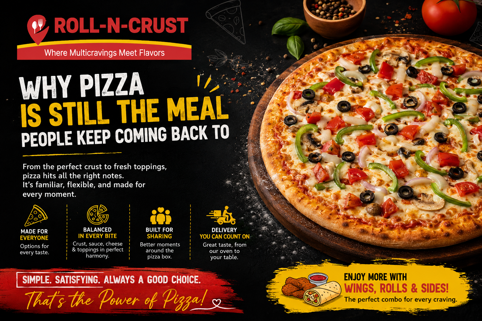 Pizza Is Still the Meal
