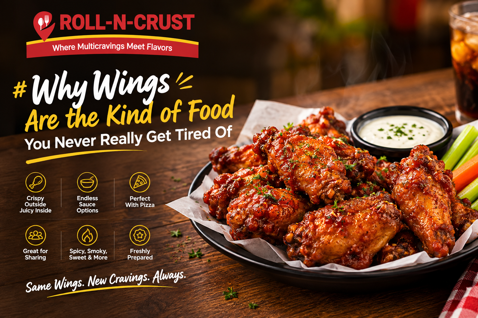 Wings Are the Kind of Food