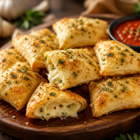 Garlic Cheese Pockets (10 pcs)