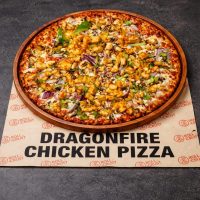 DRAGONFIRE CHICKEN PIZZA